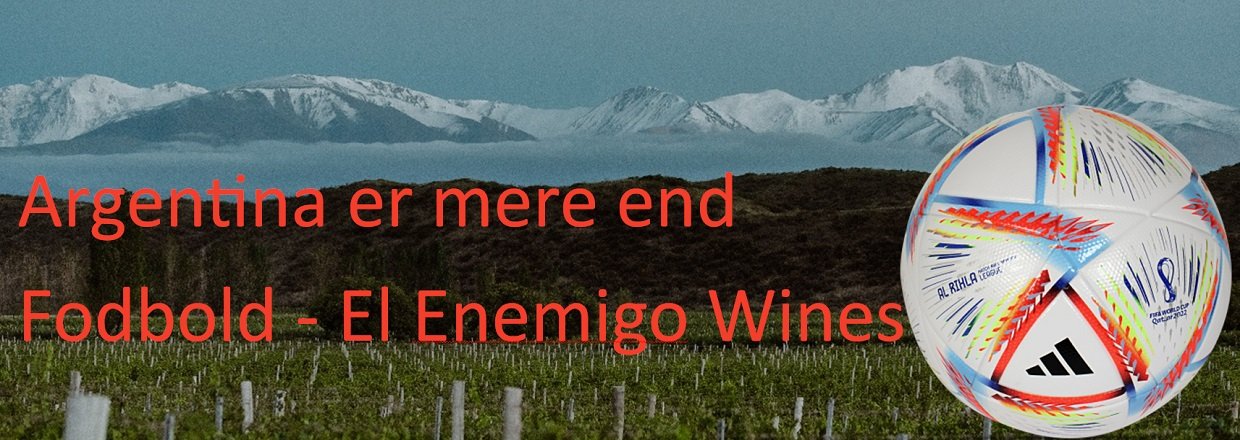 Argentina er mere end fodbold - El Enemigo Wines