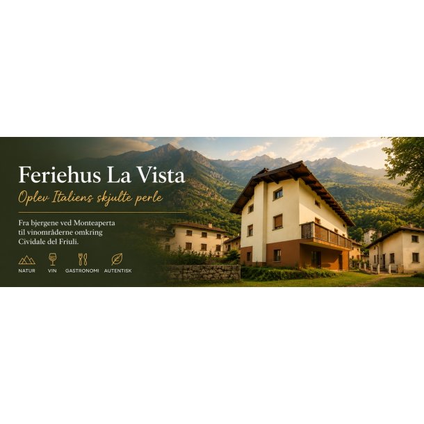 Uge 37 2026 Feriehus La Vista Monteaperta - 7 dage