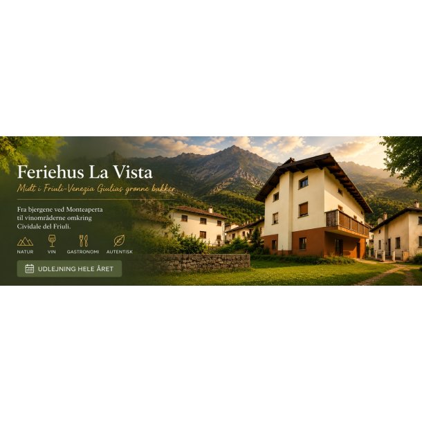 Uge 42 2026 Feriehus La Vista Monteaperta - 7 dage