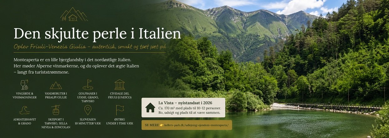 Den skjulte perle i Italien N�r danskerne taler om ferie i Italien, g�r tankerne ofte mod Gardas�en,