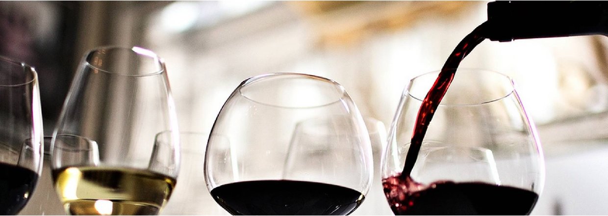 Vinotek på gågaden i Vejle